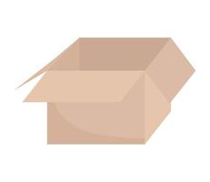 eco låda förpackning vektor