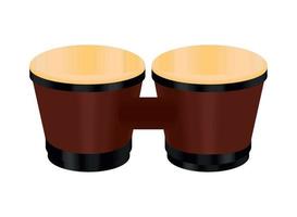 bongo trumma instrument musik vektor