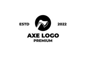 Axt-Logo-Design-Vektor-Vorlage-Illustration vektor