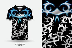 ny modern sporter jersey design bakgrund vektor