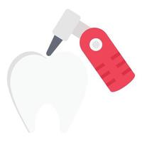tandvårdsverktyg vektor illustration på en bakgrund. premium kvalitet symbols.vector ikoner för koncept och grafisk design.
