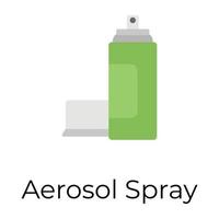 trendiges Aerosol-Spray vektor