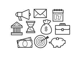 Free Line Icons Business Vector