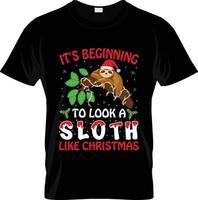 hässliches Weihnachts-T-Shirt-Design, hässlicher Weihnachts-T-Shirt-Slogan und Bekleidungsdesign, hässliche Weihnachtstypografie, hässlicher Weihnachtsvektor, hässliche Weihnachtsillustration vektor