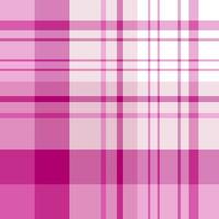 Nahtloses Muster in niedlichen rosa und weißen Farben für Plaid, Stoff, Textil, Kleidung, Tischdecke und andere Dinge. Vektorbild. vektor