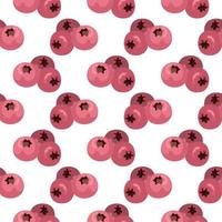 små rosabär ,sömlös mönster på vit bakgrund. vektor