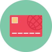 Kreditkarten-Vektorillustration auf einem Hintergrund. Premium-Qualitätssymbole. Vektorsymbole für Konzept und Grafikdesign. vektor