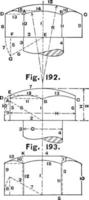 diagram av skruva huvud vanligtvis tillverkad av metall årgång gravyr. vektor