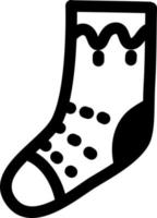 warme Socken, Illustration, Vektor auf weißem Hintergrund