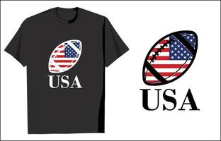 USA fotboll design vektor