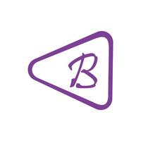 Buchstabe b Logo Vorlage Vektor Icon Design