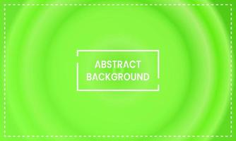 ljus grön cirkel radiell lutning abstrakt bakgrund med ram. enkel, fläck, skinande, modern och färgrik stil. använda sig av för hemsida, bakgrund, tapet, kort, omslag, affisch, baner eller flygblad vektor