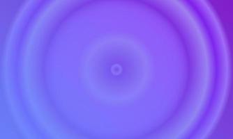 lila und blauer Kreis radialer Farbverlauf abstrakter Hintergrund. Einfacher, verschwommener, glänzender, moderner und farbenfroher Stil. Verwendung für Homepage, Hintergrund, Hintergrundbild, Cover, Poster, Banner oder Flyer vektor