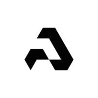 abstrakt en ap initialer monogram logotyp design, ikon för företag, mall, enkel, elegant vektor