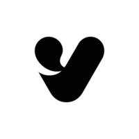 abstrakt y vy initialer, monogram, logotyp design, kreativ, unik, mall, enkel, elegant vektor