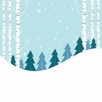 moderner abstrakter Winterhintergrund passend für Winterhochzeit und Karte der frohen Weihnachten vektor