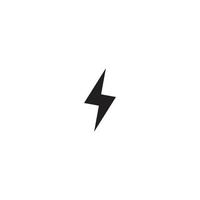 Power-Beleuchtung elektrisches Symbol-Logo vektor