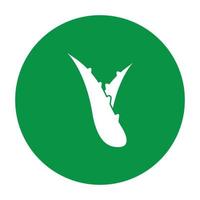 Aloe Vera-Logo vektor