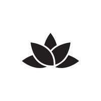 Schönheit Vektor Lotus Blumen Design Logo Vorlage Symbol