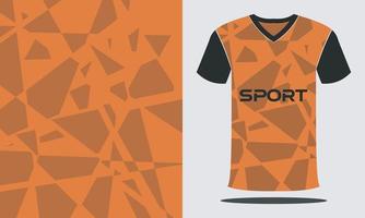 T-Shirt Sport abstraktes Textur-Fußball-Design für Rennsport-Fußball-Gaming-Gaming-Radfahren vektor