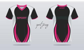 sporter jersey och t-shirt mall sporter jersey design. sporter design för fotboll tävlings gaming vektor