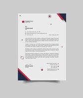 kreatives Business-Briefkopf-Template-Design vektor