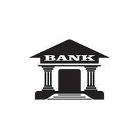 Bank ikon logotyp vektor design