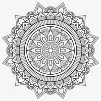 ornament lyx mandala design vektor