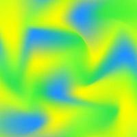 abstrakter kreis mit weichem farbverlauf, bunt mit blauen, grünen, gelben farben. vektor