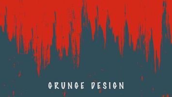 abstrakte rote Grunge-Farbtextur im dunklen Hintergrund vektor