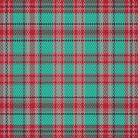 tartan eller pläd retro Färg mönster. vektor