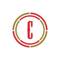 Buchstabe c Logo Vorlage Vektor Icon Design