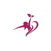 Frauen Gesundheit Logo Vorlage Lager Vektor