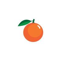 orangefarbenes Logo-Design. Vektor