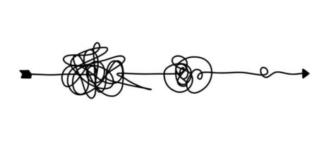 hand gezeichnet von der gewirrkritzelskizze. abstraktes Gekritzel, Vektorillustration. vektor