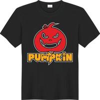 Halloween-Kürbis-T-Shirt-Design vektor