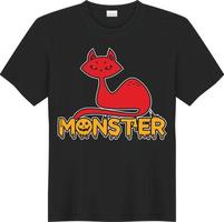 Halloween-Mostar-T-Shirt-Design vektor