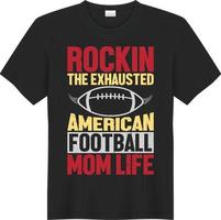 American-Football-T-Shirt-Design vektor