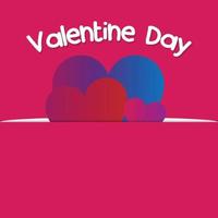 Happy Valentinstag Logo Vektor