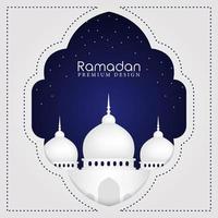 ramadan kareem bakgrund design. hälsning kort, baner, affisch. vektor illustration.