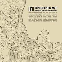 topografisk Karta bakgrund med Plats för kopia . linje topografi Karta kontur bakgrund , geografisk rutnät abstrakt vektor illustration . berg vandring spår över terräng .