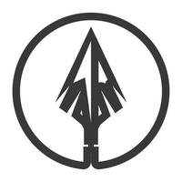 Speer-Logo-Symbol-Vektor-Bild vektor