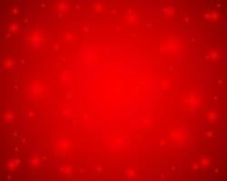 jul röd skinande bakgrund med snöflingor och stjärnor vektor