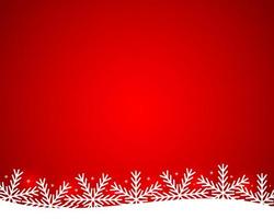 weihnachtsroter glänzender hintergrund mit schneeflocken und sternen vektor