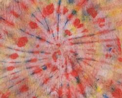 bunter handgemalter Aquarell-Tie-Dye-Musterhintergrund vektor