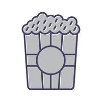 Popcorn-Vektor-Symbol vektor