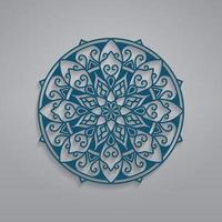 dekorativ mandala, dekorativ cirkel, vektor design