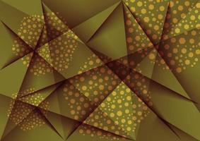 abstrakter Hintergrund, Dreieck-Mischfarbe, Hexagon-Vektorillustration. für Ihr Grafikdesign. vektor
