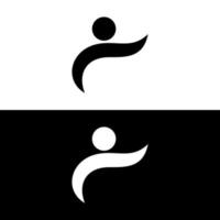Menschen-Logo-Design-Vorlage vektor