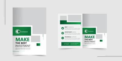 företag broschyr design omslag design vektor